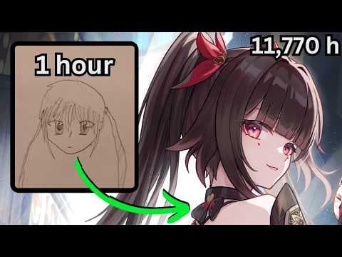 I Drew for 11,770 Hours... Here's What I Learned thumbnail