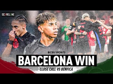 Benfica vs. Barcelona MATCH RECAP: CRAZY comeback in Champions League STUNNER | CBS Sports Golazo thumbnail
