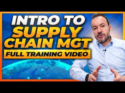Introduction to Supply Chain Management: The Complete Training Course thumbnail