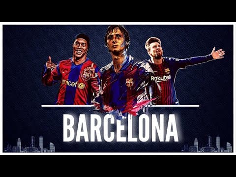 🇪🇸 *1 LE FC BARCELONE, PLUS QU'UN CLUB - HISTOIRES DE CLUB thumbnail