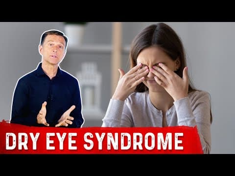 Best Foods for Dry Eyes (Vitamin A Deficiency Symptoms) – Dr. Berg thumbnail