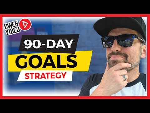 Businesss goals - how to set a 90-day gameplan thumbnail