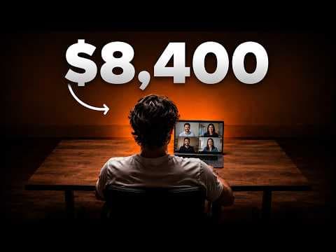 How Did He Close an $8,400 AI Agency Client? Full Sales Call thumbnail