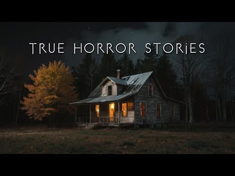 3 Creepy TRUE Alone at Night Horror Stories thumbnail