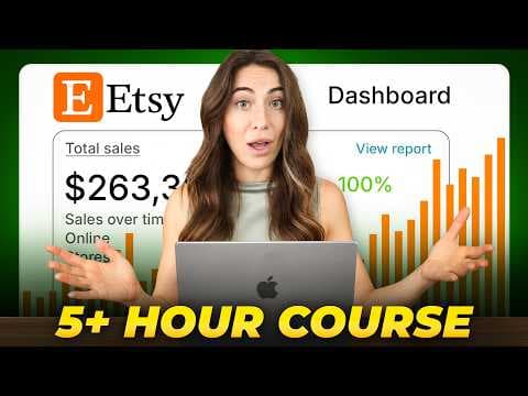 How to start selling on Etsy in 2026 (COMPLETE Etsy Course For Beginners) thumbnail