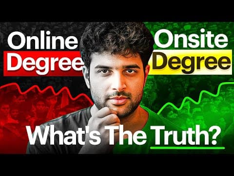 Online Degree = Scam? | IIT Madras Seminar 2024 thumbnail