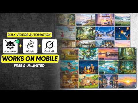 How I Create Unlimited AI Videos on MOBILE (One Click) | FREE Text-to-Video (2026) thumbnail