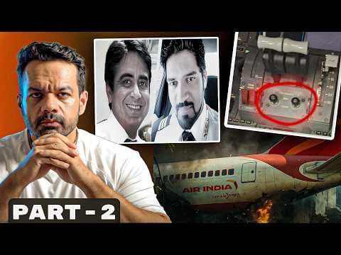 8 Reasons Why It Was NOT "Pilot Error" | AI 171 Crash | PART 2 (HINDI) thumbnail