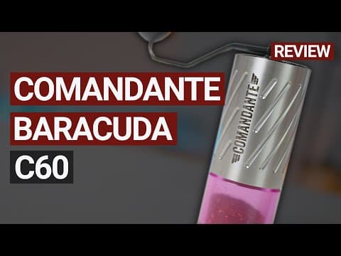Comandante C60 Baracuda Manual Coffee Grinder Review thumbnail