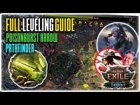 How to Level Up Poisonburst Arrow Pathfinder in 0.4 - Full Leveling Guide - Path of Exile 2 thumbnail