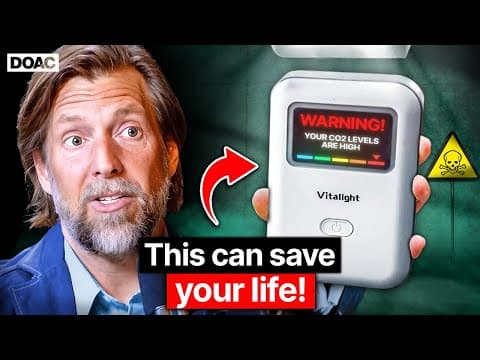 The Air In Your Room Is Making You Stupid & Harming You! James Nestor thumbnail