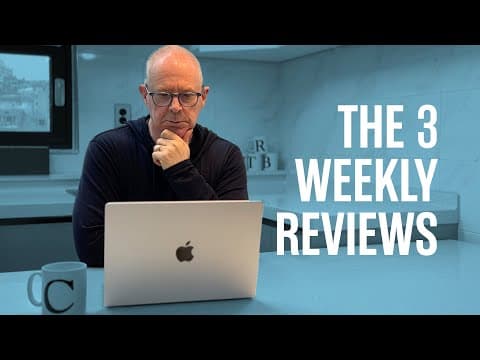 The 3 Types Of Weekly Review. thumbnail