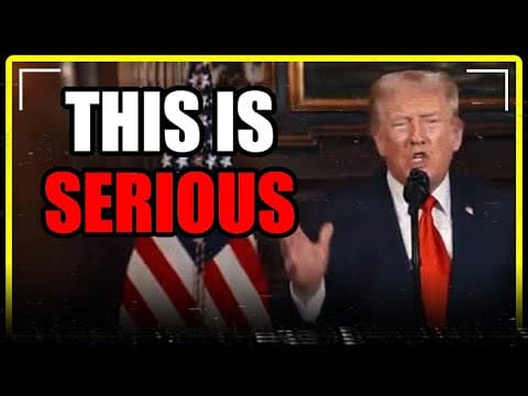 🔴Trump just GAVE the ORDER.🔴 thumbnail