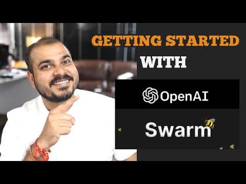 Getting Started With Open AI Swarm-Lightweight Multi-Agent Orchestration. thumbnail