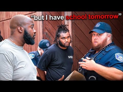 I Caught A Highschooler Talking to A MINOR! thumbnail