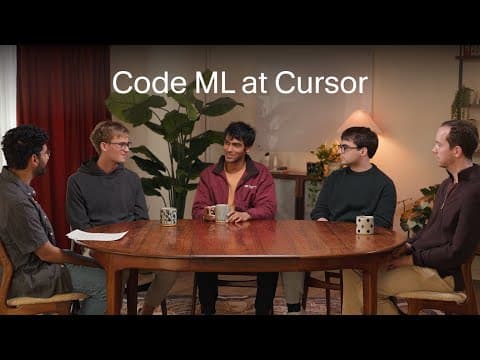 Training superhuman coding models at Cursor thumbnail