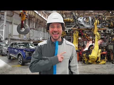 Entré a la fábrica de autos más rápida de América: ¡un coche por minuto! 🚗😱 thumbnail