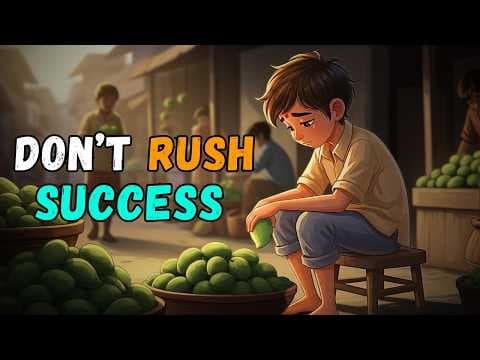 Don’t Rush Success | The Green Mango’s Mistake (Powerful Moral Story) thumbnail