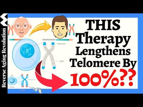 THIS Therapy Lengthens Telomere By 100%?? - Reported By A 83 Year Old Doctor thumbnail