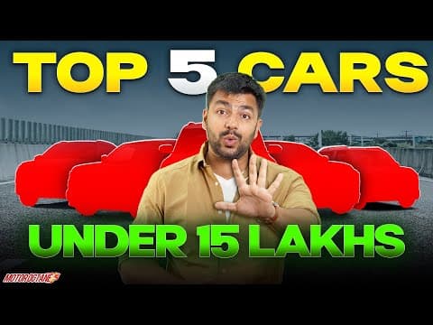 Top 5 Cars in 15 lakhs in India thumbnail
