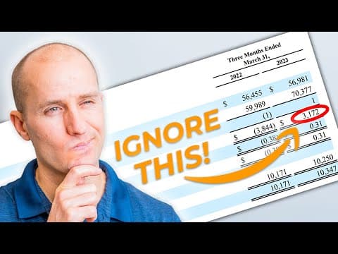 Why Are Amazon’s “Earnings” Useless? AMZN Q1 2023 Earnings Analysis thumbnail