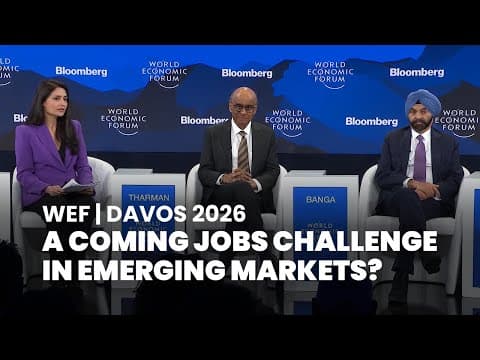[FULL] A Coming Jobs Challenge in Emerging Markets? | World Economic Forum 2026 thumbnail