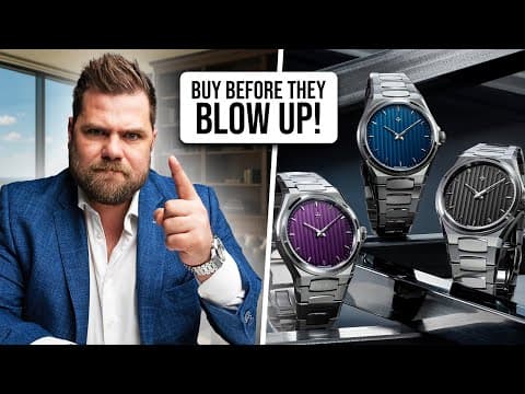 Unknown Watch Brands That Are About to EXPLODE! thumbnail