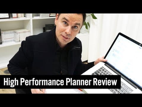 High Performance Planner Review thumbnail