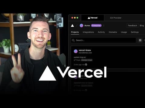 Vercel Product Walkthrough thumbnail