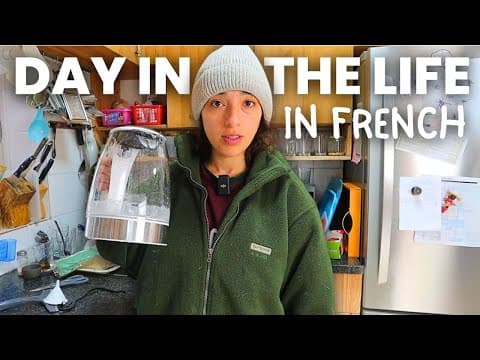 Une journée dans ma vie en français ❄️ thumbnail