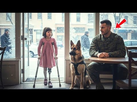 “Can I Sit Here?” Disabled Girl Asked a U.S. Marine & His Dog — What Happened Next Shocked Everyone thumbnail