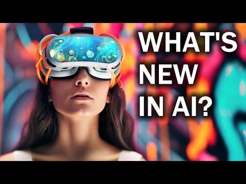 AI Advancements: Controlnet Face Tracking, Midjourney Describe, Single Image Video and MORE! thumbnail