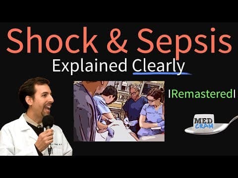 Shock and Sepsis Explained Clearly (Remastered) Symptoms, Causes, Diagnosis, Pathophysiology thumbnail