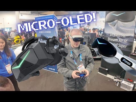Which one do I choose? - Pimax's Micro-OLED Lineup @ CES 2026. thumbnail