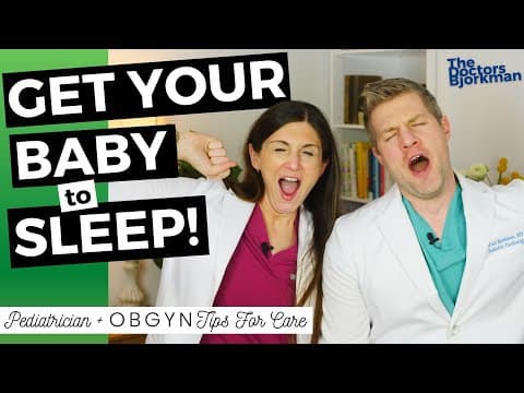 How To Get Your Newborn To Sleep Better Tonight: Pediatrician Tips! thumbnail