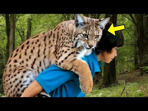 He Carried the Bobcat to the Vet for Hours. Later, Something Amazing Happened... thumbnail