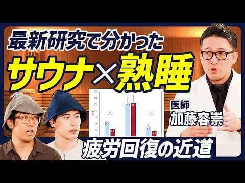 サウナで脳疲労を減らし睡眠と集中力を高める方法 thumbnail