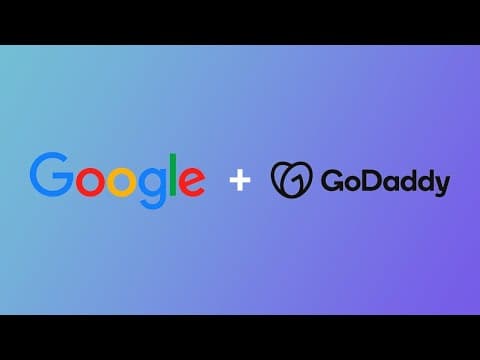 Connecting GoDaddy Domain to Google Workspace Tutorial thumbnail