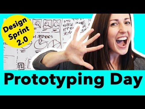 DESIGN SPRINT 2.0 - Prototyping Day Tips by AJ&Smart thumbnail