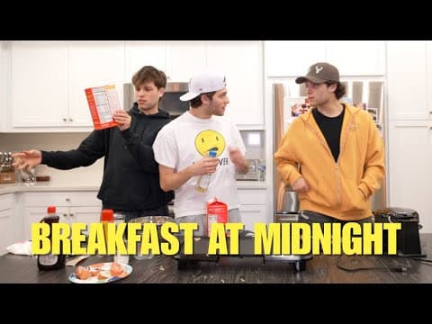 Surprising Nick with breakfast at midnight!!! thumbnail
