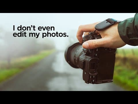 5 UNEXPECTED Photography Tips, Advice & Opinions.. thumbnail
