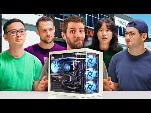 I Challenged 4 Tech YouTubers to Build the Best $1000 Gaming PC thumbnail