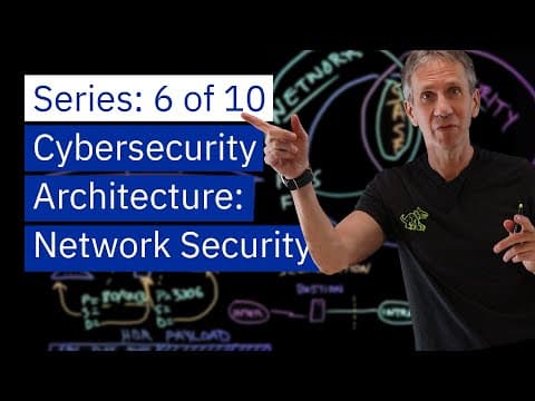 Cybersecurity Architecture: Networks thumbnail
