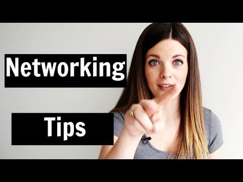 How to Network Effectively: 5 Essential Tips thumbnail