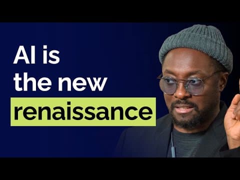 will.i.am: How AI Will EMPOWER Underserved Communities and Evolve Humanity thumbnail