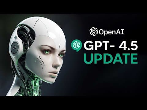 What Are the Latest Leaks About GPT 4.5? thumbnail