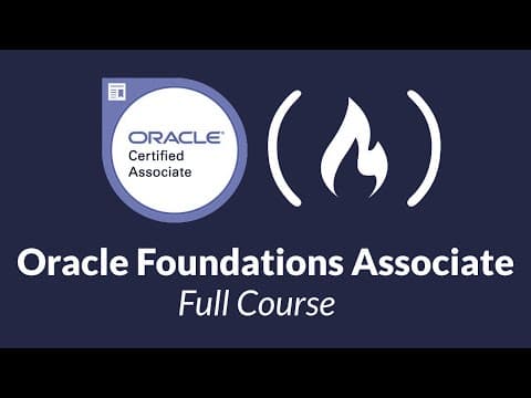 The Oracle Foundations Associate Cloud Certification (PASS THE EXAM) – Full Course thumbnail