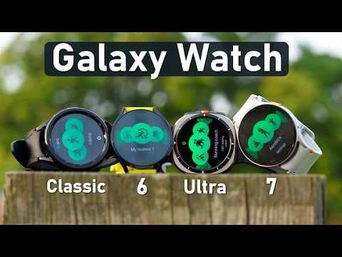 I Tried Every Samsung Galaxy Watch, Which Is Best? thumbnail