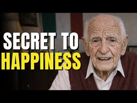 I’m 106… This Is The Secret To A Happy Life thumbnail