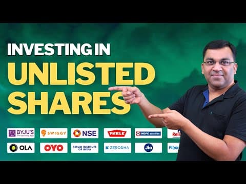 How to Buy Unlisted Shares | Pre-IPO Investing Process | Grey Market Premium | Buy CSK Shares thumbnail